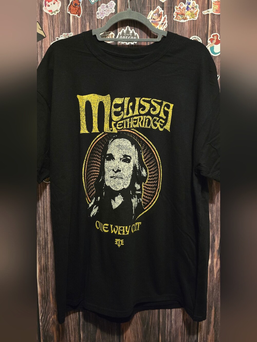 Melissa Etheridge Black Graphic Tee - One Way Out